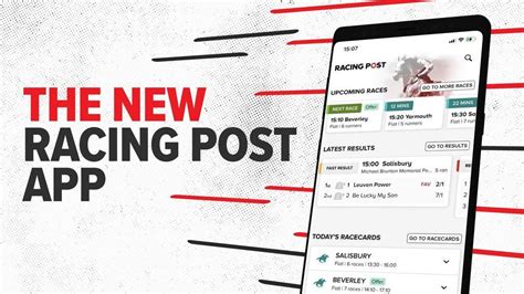 racing post free app|Racing Post Mobile App .